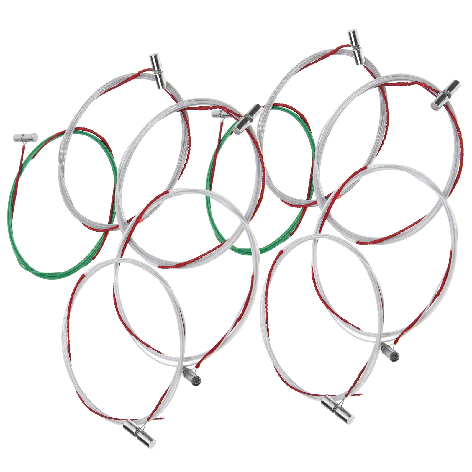 10 Pcs Musical Instrument Guzheng Strings Aluminum Metal Adaptable Stringed Instruments
10 Pcs Musical Instrument Guzheng Strings Aluminum Metal Adaptable Stringed Instruments