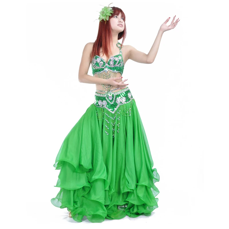 Women Sexy Belly Dance Top Bra & Belt & Skirt 3 Pieces Belly Dance Costume Outfit Set Bras & Belt Female Bollywood Dance Clothes
Women Sexy Belly Dance Top Bra & Belt & Skirt 3 Pieces Belly Dance Costume Outfit Set Bras & Belt Female Bollywood Dance Clothes