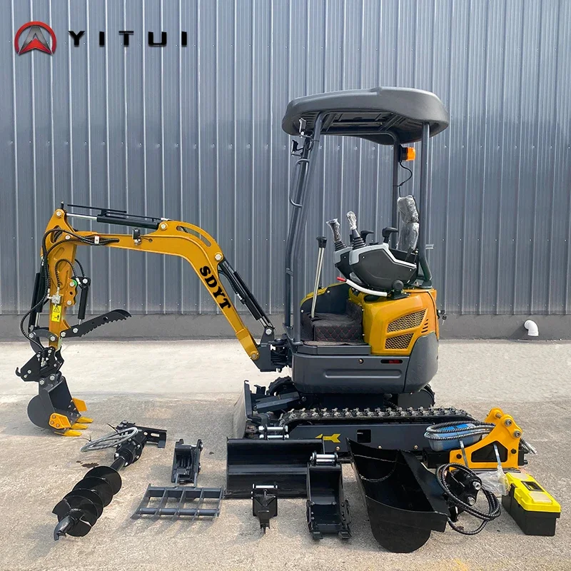 Europe Agriculture Mini Excavator 1Ton Top Quality Hydraulic 1000kg Small Digger Crawler Micro Excavator 1.2Ton Customized Price
Europe Agriculture Mini Excavator 1Ton Top Quality Hydraulic 1000kg Small Digger Crawler Micro Excavator 1.2Ton Customized Price