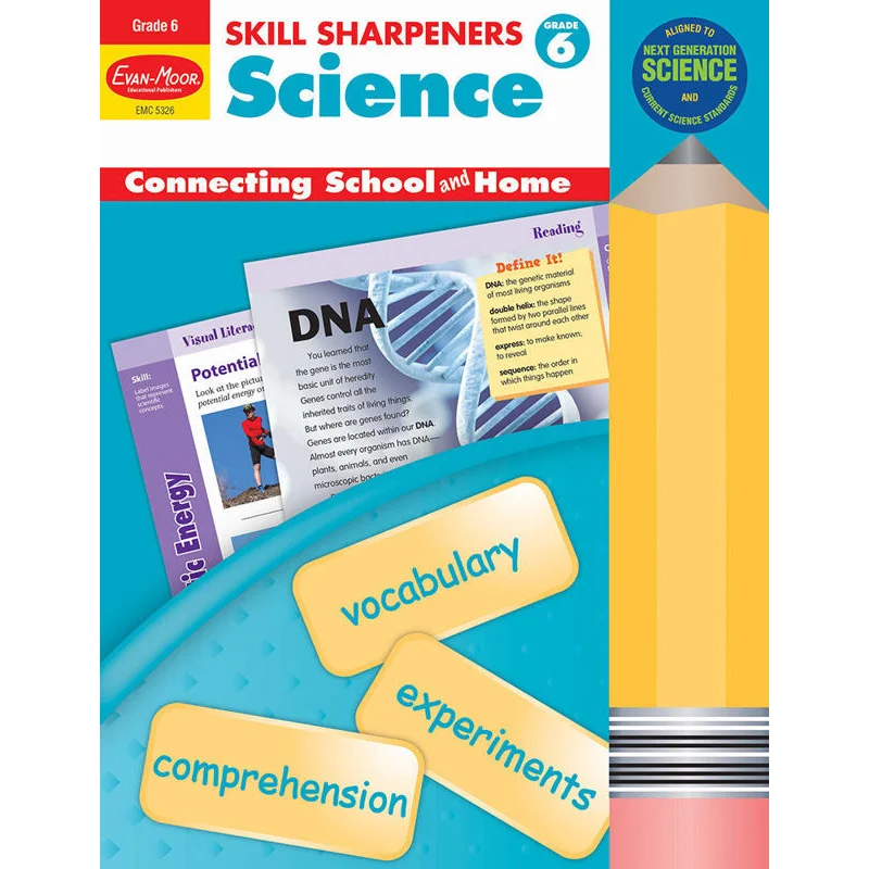 Точилки для навыков Science Grade 6 EvanMoor EvanMoor 9781629381589 Книга
Точилки для навыков Science Grade 6 EvanMoor EvanMoor 9781629381589 Книга