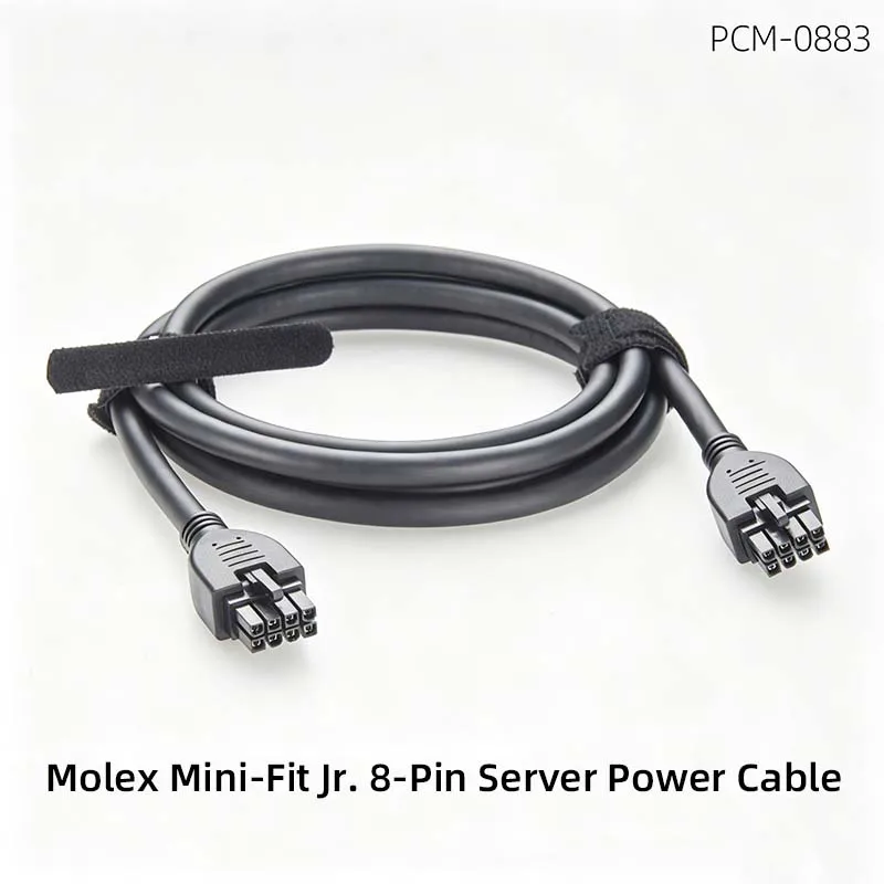 Molex Mini-Fit Jr. 8-Pin Dual-Row Male-to-Male Cable, CNC Robot Power Extension Cable
Molex Mini-Fit Jr. 8-Pin Dual-Row Male-to-Male Cable, CNC Robot Power Extension Cable