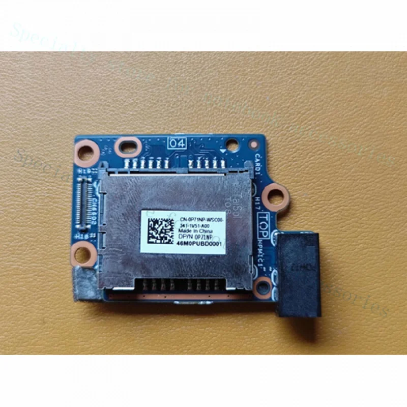 A+ New SD Card Rearder Audio Board For Dell XPS 17 9720 9730 Precision 5770 M5770
A+ New SD Card Rearder Audio Board For Dell XPS 17 9720 9730 Precision 5770 M5770