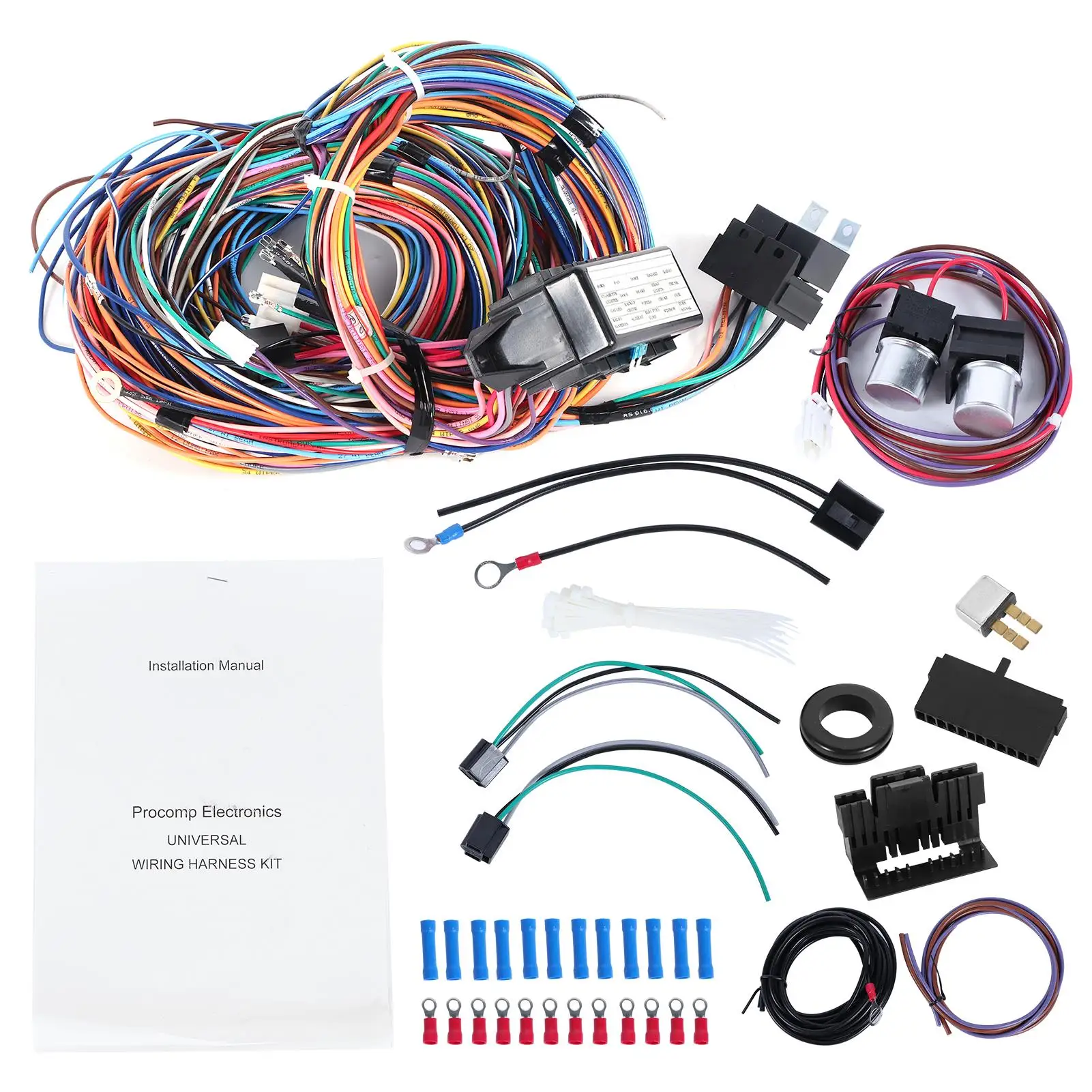 Universal for jeep Wiring Harness Kit - Compatible with for mopar Models, Easy Installation for 2020+ Vehicles
Universal for jeep Wiring Harness Kit - Compatible with for mopar Models, Easy Installation for 2020+ Vehicles