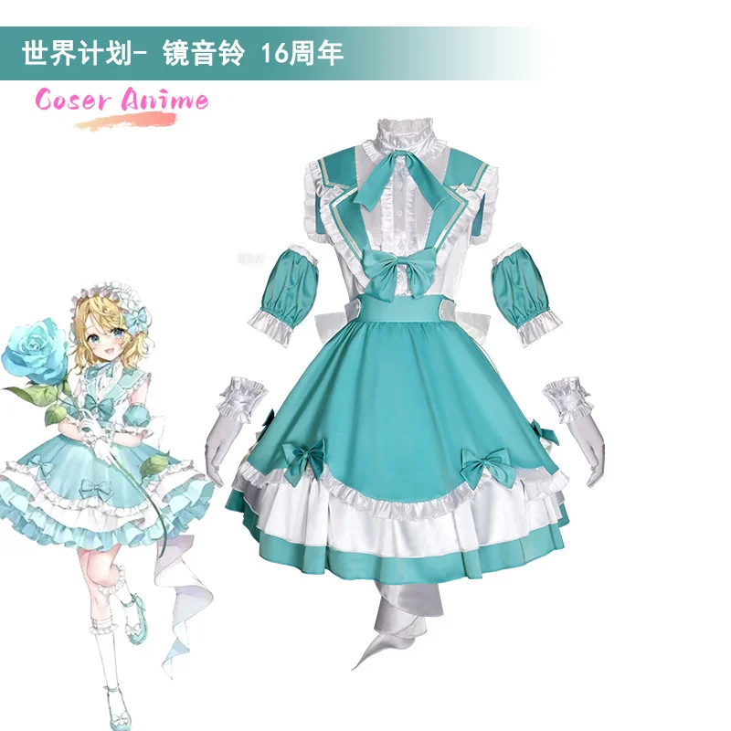 Game Project Sekai Colorful Stage! Kagamine Rin Cosplay Costume Uniform Halloween Carnival Party Christmas Play Role Clothes C
Game Project Sekai Colorful Stage! Kagamine Rin Cosplay Costume Uniform Halloween Carnival Party Christmas Play Role Clothes C
