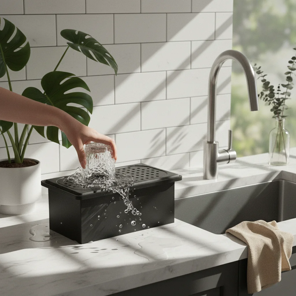 Bar Cup Washer Drainage Holes Glass Rinser Sink Attachment Black Finish Countertop Cleaner Quick Rinse
Bar Cup Washer Drainage Holes Glass Rinser Sink Attachment Black Finish Countertop Cleaner Quick Rinse