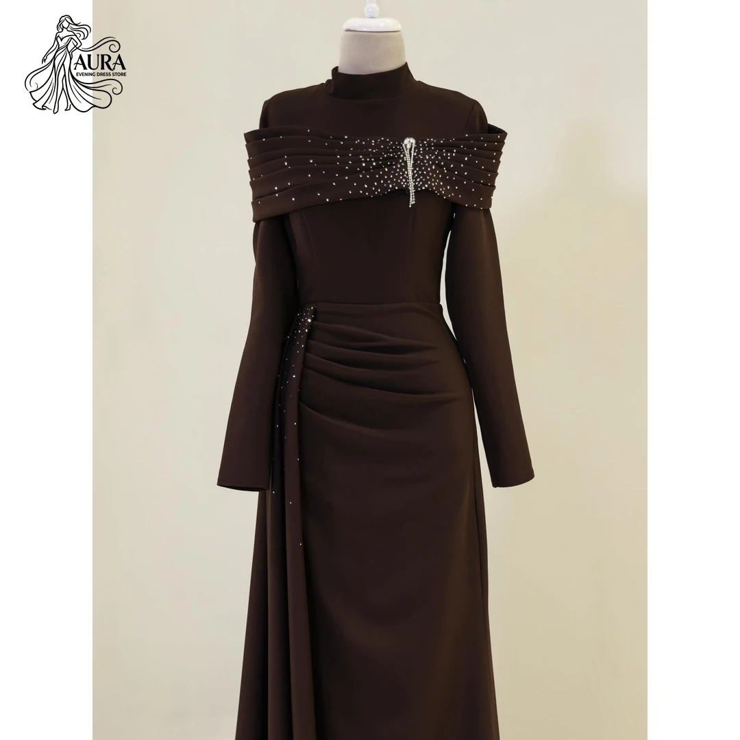 Aura Shawl Robe Designer Luxe Elegant Woman Dress Custom Made Women's Evening Dresses 2026 Luxury Dresses for Prom Round Neck
Aura Shawl Robe Designer Luxe Elegant Woman Dress Custom Made Women's Evening Dresses 2026 Luxury Dresses for Prom Round Neck