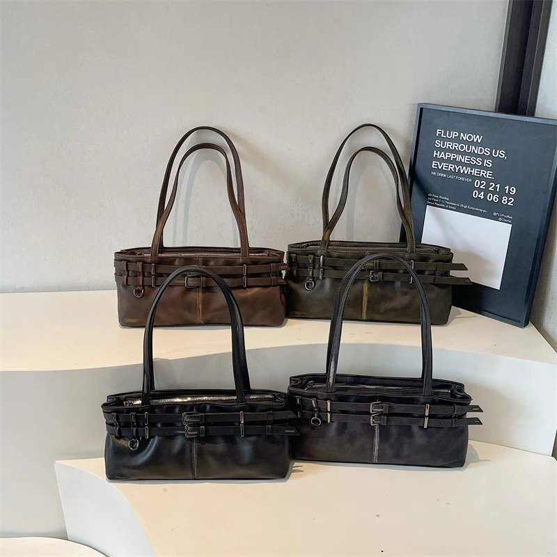 Женская сумка подмышки Ele Retro, модная универсальная сумка из искусственной кожи в Корейском стиле, зимняя сумка 2025, сумка 가방 SAC
Женская сумка подмышки Ele Retro, модная универсальная сумка из искусственной кожи в Корейском стиле, зимняя сумка 2025, сумка 가방 SAC