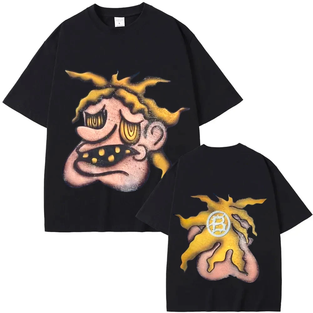 2024Harajuku Vintage Fashion Oversized Shirt Street hip Hop cartoon Print T-shirt Men Y2K Summer Top Casual loose couple T-shirt
2024Harajuku Vintage Fashion Oversized Shirt Street hip Hop cartoon Print T-shirt Men Y2K Summer Top Casual loose couple T-shirt