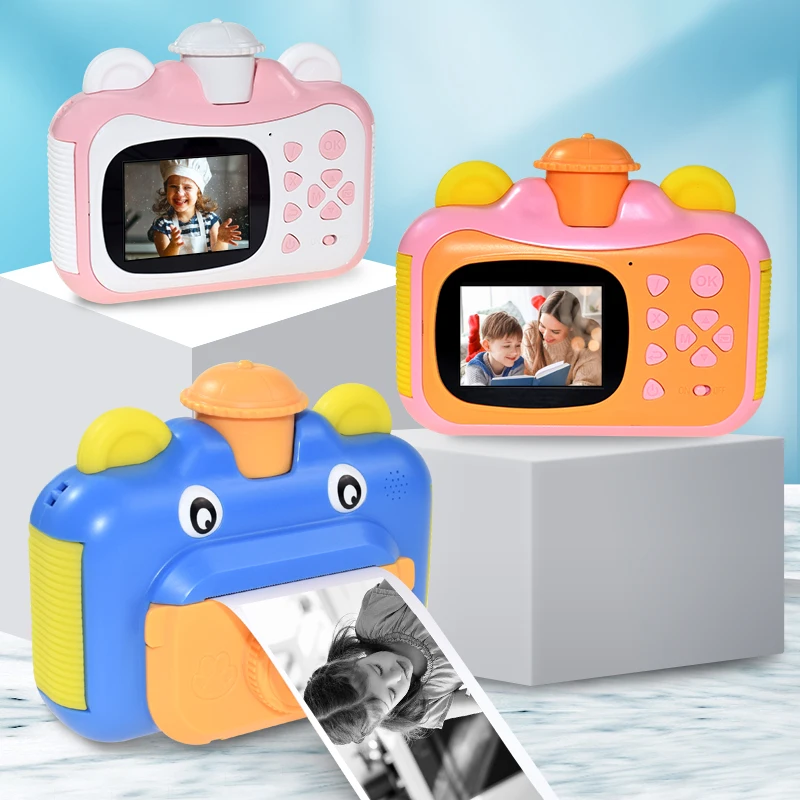 Kids Pink Camera Instant Print Camera for Children 1080P HD Video Photo Camera Toys with 32GB Card Digital Camera Photo Toys
Kids Pink Camera Instant Print Camera for Children 1080P HD Video Photo Camera Toys with 32GB Card Digital Camera Photo Toys