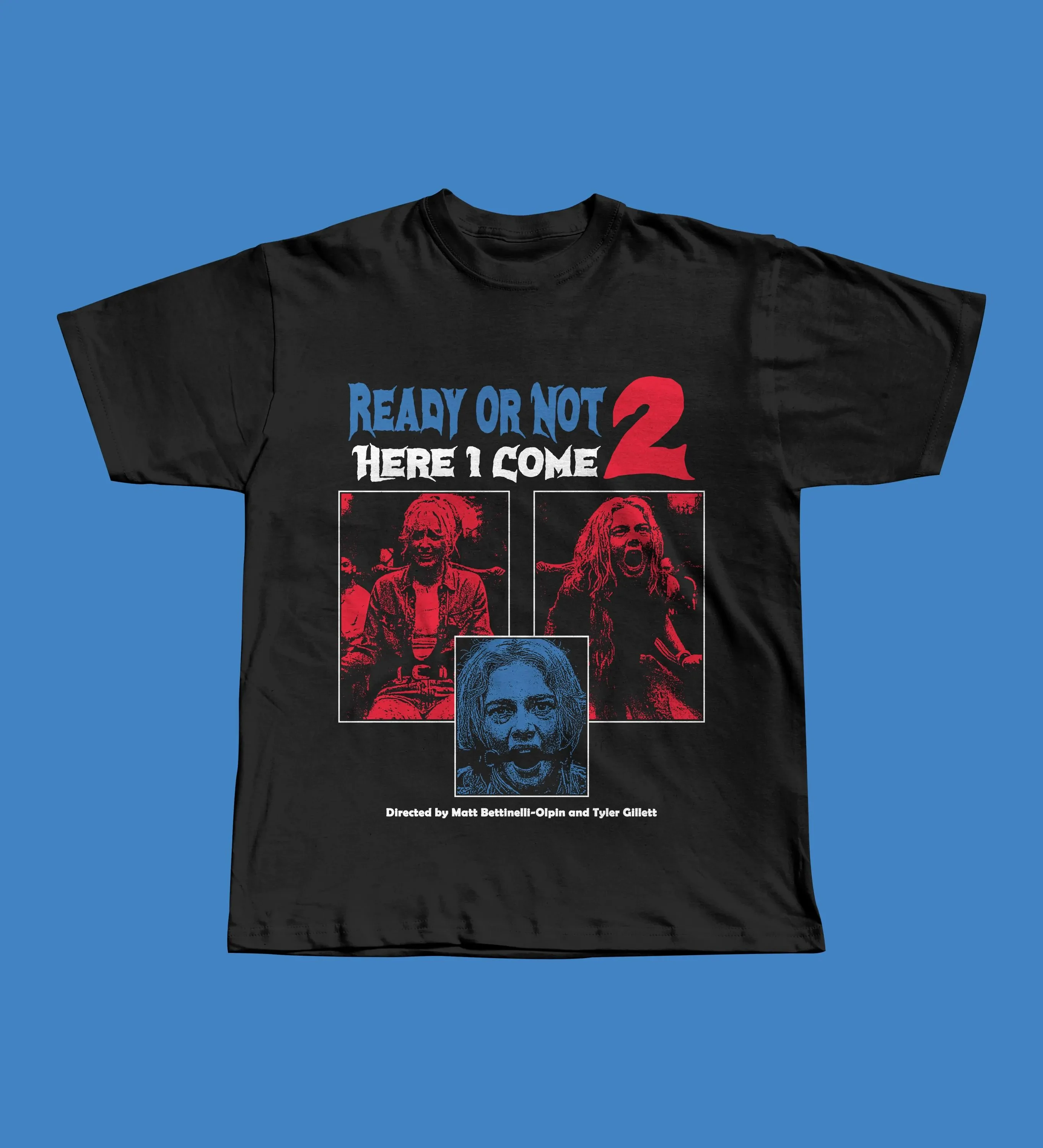 Plus Size Summer Women's Vintage Ready or Not 2 Horror Sequel T-Shirt Cotton Breathable Stylish Versatile Street Style Oversized
Plus Size Summer Women's Vintage Ready or Not 2 Horror Sequel T-Shirt Cotton Breathable Stylish Versatile Street Style Oversized