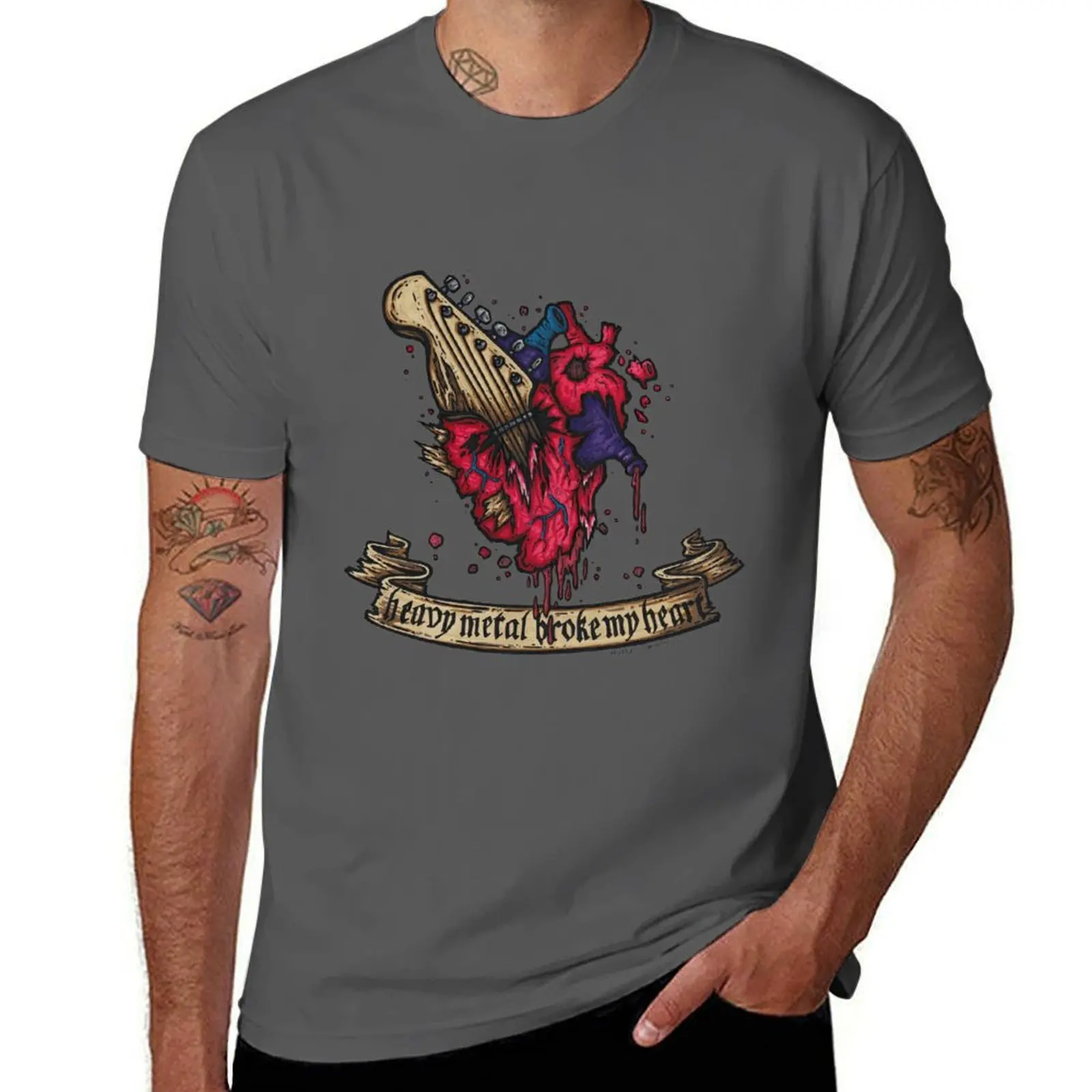 heart! my broke Heavy metal T-Shirt Summer Fashion Casual Tee Shirt
heart! my broke Heavy metal T-Shirt Summer Fashion Casual Tee Shirt
