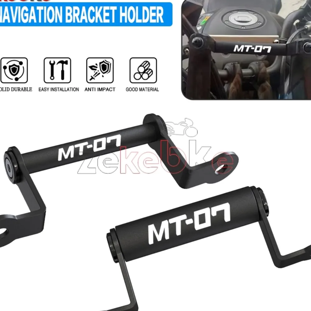 MT-07 Tracer Motorcycle Phone Holder Stand GPS Navigation Plate Bracket 12/22MM For Yamaha Tracer 700 /GT Tracer 7 /GT 2020-2022
MT-07 Tracer Motorcycle Phone Holder Stand GPS Navigation Plate Bracket 12/22MM For Yamaha Tracer 700 /GT Tracer 7 /GT 2020-2022