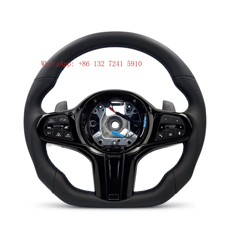 HongshOEM Full Leather Sport Model Flat Bottom Steering Wheel for G Series G11 G12 G20 G21 G22 G30 M2 G87 M3 G80 M4 G82 G05 G06
HongshOEM Full Leather Sport Model Flat Bottom Steering Wheel for G Series G11 G12 G20 G21 G22 G30 M2 G87 M3 G80 M4 G82 G05 G06