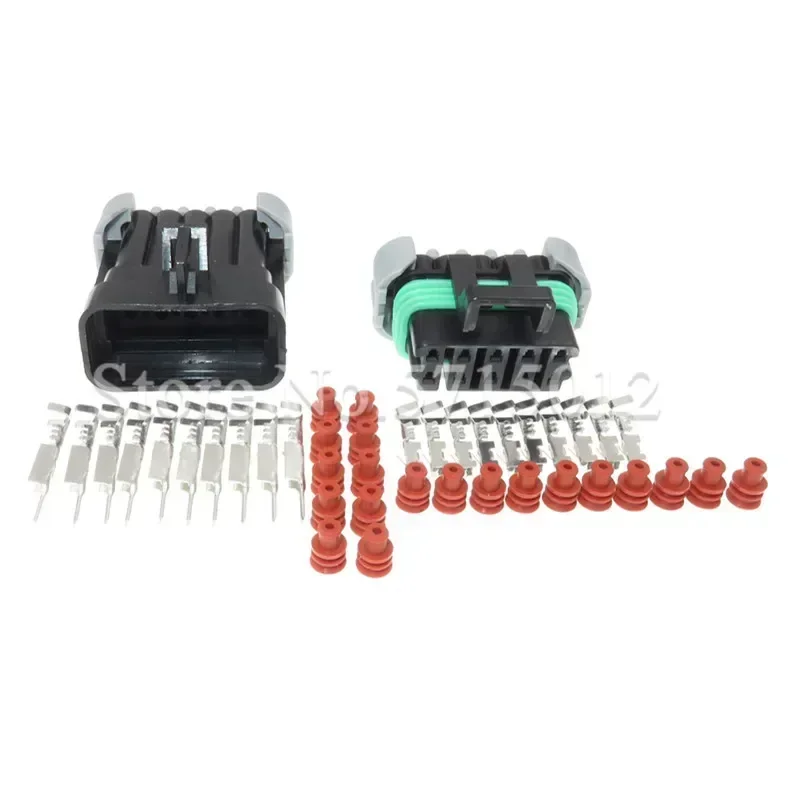 10 Hole 12045808 12065425 Car Waterproof Connector With Terminal Female Male Sockets Auto Sealed Diagnostics Plugs
10 Hole 12045808 12065425 Car Waterproof Connector With Terminal Female Male Sockets Auto Sealed Diagnostics Plugs