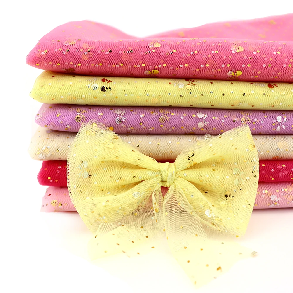 5Meters Tulle Golden Bow Tie Dot Mesh Gauze Fabric DIY Tutu Dress Wedding Party Birthday Backdrop Decoration Accessories
5Meters Tulle Golden Bow Tie Dot Mesh Gauze Fabric DIY Tutu Dress Wedding Party Birthday Backdrop Decoration Accessories