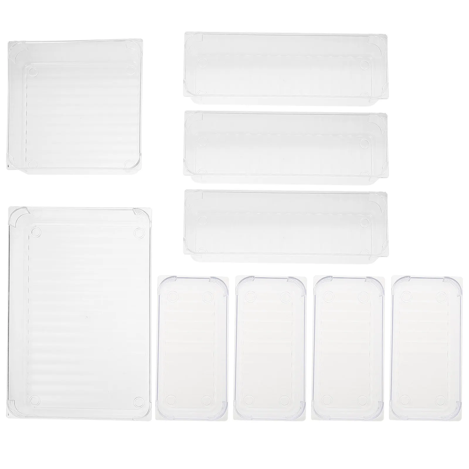 1Set Storage Organizer Box Drawer Partition Multipurpose Sorting Box Sundries Cosmetics Desk Drawer Divider Acrylic Storage Bin
1Set Storage Organizer Box Drawer Partition Multipurpose Sorting Box Sundries Cosmetics Desk Drawer Divider Acrylic Storage Bin