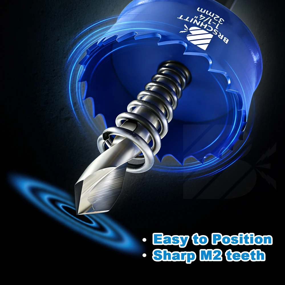 BRSCHNITT Hole Saw Bimetallic Step Opener for Iron Steel Plate Copper Aluminium Wooden Board Plastic Hole Drilling Core Bit
BRSCHNITT Hole Saw Bimetallic Step Opener for Iron Steel Plate Copper Aluminium Wooden Board Plastic Hole Drilling Core Bit
