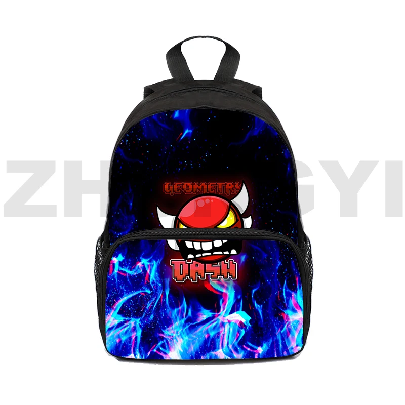 New 3D Angry Geometry Dash Game Backpacks Japanese Anime Kindergarten Primary Waterproof Bagpack 16 Inch Canvas Backpack Men
New 3D Angry Geometry Dash Game Backpacks Japanese Anime Kindergarten Primary Waterproof Bagpack 16 Inch Canvas Backpack Men