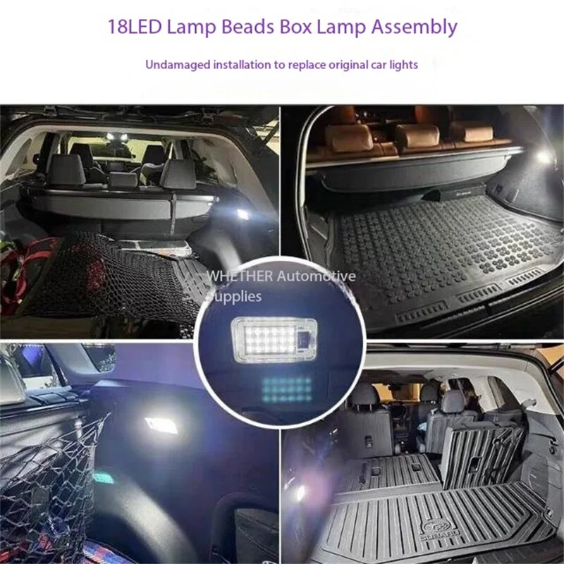 1x светодиодные лампы для внутреннего освещения багажника для Toyota Harrier 30 серии ACU3 60 серии ZSU6
1x светодиодные лампы для внутреннего освещения багажника для Toyota Harrier 30 серии ACU3 60 серии ZSU6