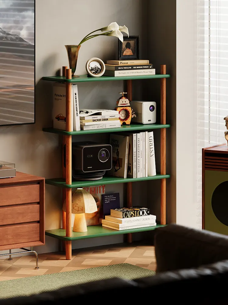 Solid wood bookshelf household floor-to-ceiling multi-layer storage shelf modern simple wall picture book shelf
Solid wood bookshelf household floor-to-ceiling multi-layer storage shelf modern simple wall picture book shelf