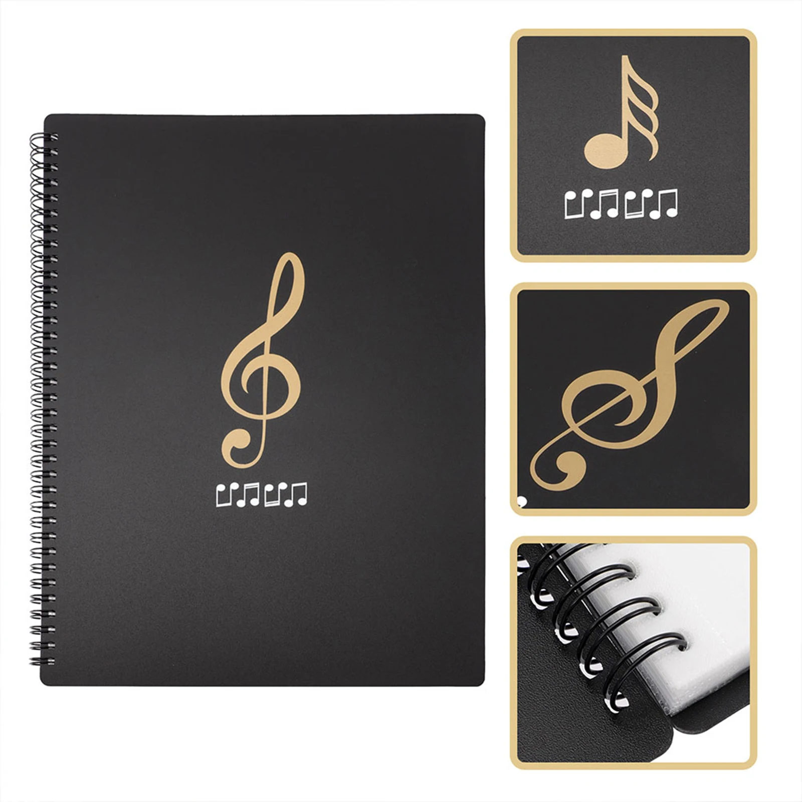 Music Score Folder Binder File Organiser Sheet for Choir Piano Document Organizer Black Plastic
Music Score Folder Binder File Organiser Sheet for Choir Piano Document Organizer Black Plastic