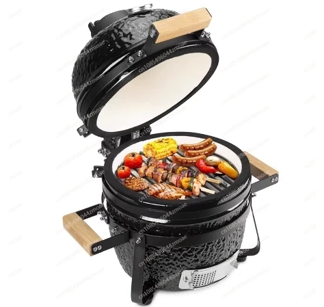 13 inch outdoor Grill bbq smoke grilL ceramic stew gRill American pizza patio charcoal GRill
13 inch outdoor Grill bbq smoke grilL ceramic stew gRill American pizza patio charcoal GRill
