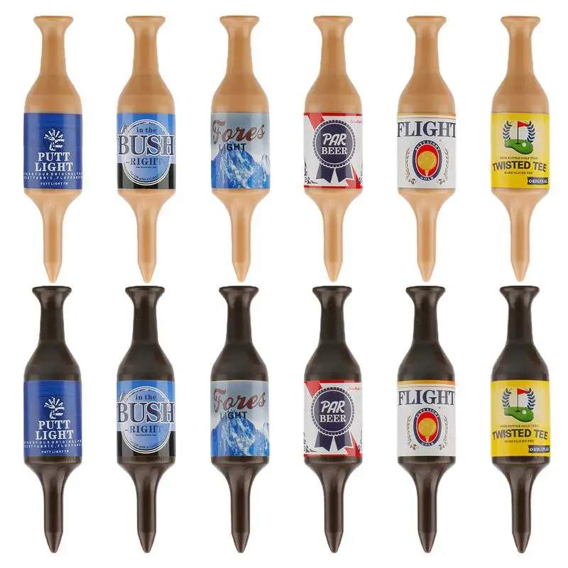 1/6pcs Mini Beer Bottle Golf Tees Golf Ball Holder Unique and Durable Golf Tees Golf Practice Tools Golf Accessories
1/6pcs Mini Beer Bottle Golf Tees Golf Ball Holder Unique and Durable Golf Tees Golf Practice Tools Golf Accessories