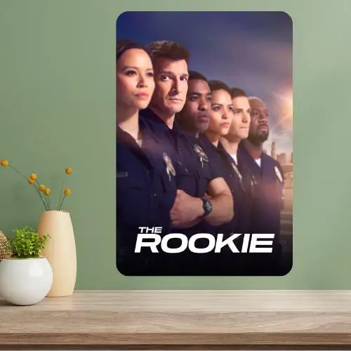 The Rookie TV Show Metal Poster Sign
The Rookie TV Show Metal Poster Sign