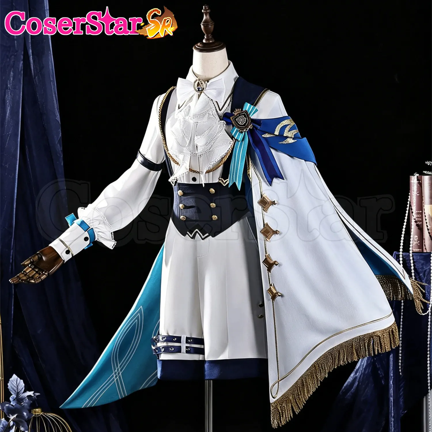 CoserStar-SR GenshinImpact Wanderer Scaramouche Cosplay Costume Carnival Halloween Anime Game Comic Role Play Uniform Prop
CoserStar-SR GenshinImpact Wanderer Scaramouche Cosplay Costume Carnival Halloween Anime Game Comic Role Play Uniform Prop