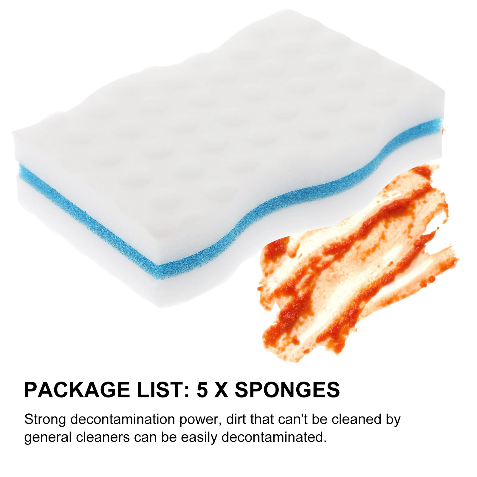 5 шт., чистящие губки, прочные чистящие подушечки для кухни, мытья посуды, посуда, впитывающий инструмент для обеззараживания, губка, скруббер
5 шт., чистящие губки, прочные чистящие подушечки для кухни, мытья посуды, посуда, впитывающий инструмент для обеззараживания, губка, скруббер