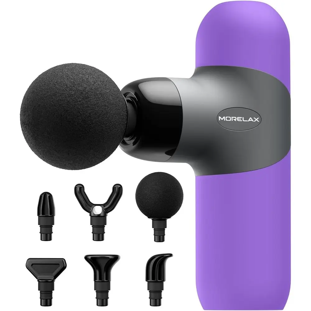 Мини-массажный пистолет, портативный перкуссионный массажер для глубоких тканей, электрический ручной спортивный массажер с 6 массажами, 4 скорости, Bes
Мини-массажный пистолет, портативный перкуссионный массажер для глубоких тканей, электрический ручной спортивный массажер с 6 массажами, 4 скорости, Bes