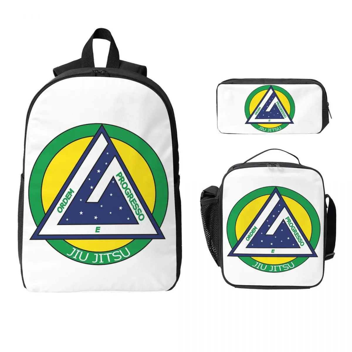 BJJ(Brazilian Jiu-jitsu) Brazil Backpack Student Boys Girls BookBag School Bag Shoulder Bags 3ps Insulated Lunch Bag Pencil Case
BJJ(Brazilian Jiu-jitsu) Brazil Backpack Student Boys Girls BookBag School Bag Shoulder Bags 3ps Insulated Lunch Bag Pencil Case