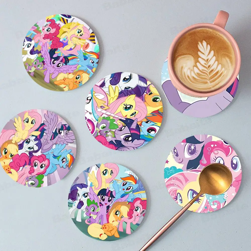 Children Animation Little P-Pony Coasters Suitable For Daily Family Gathering Decoration, Kitchen, Anti-slip Wooden Coasters
Children Animation Little P-Pony Coasters Suitable For Daily Family Gathering Decoration, Kitchen, Anti-slip Wooden Coasters