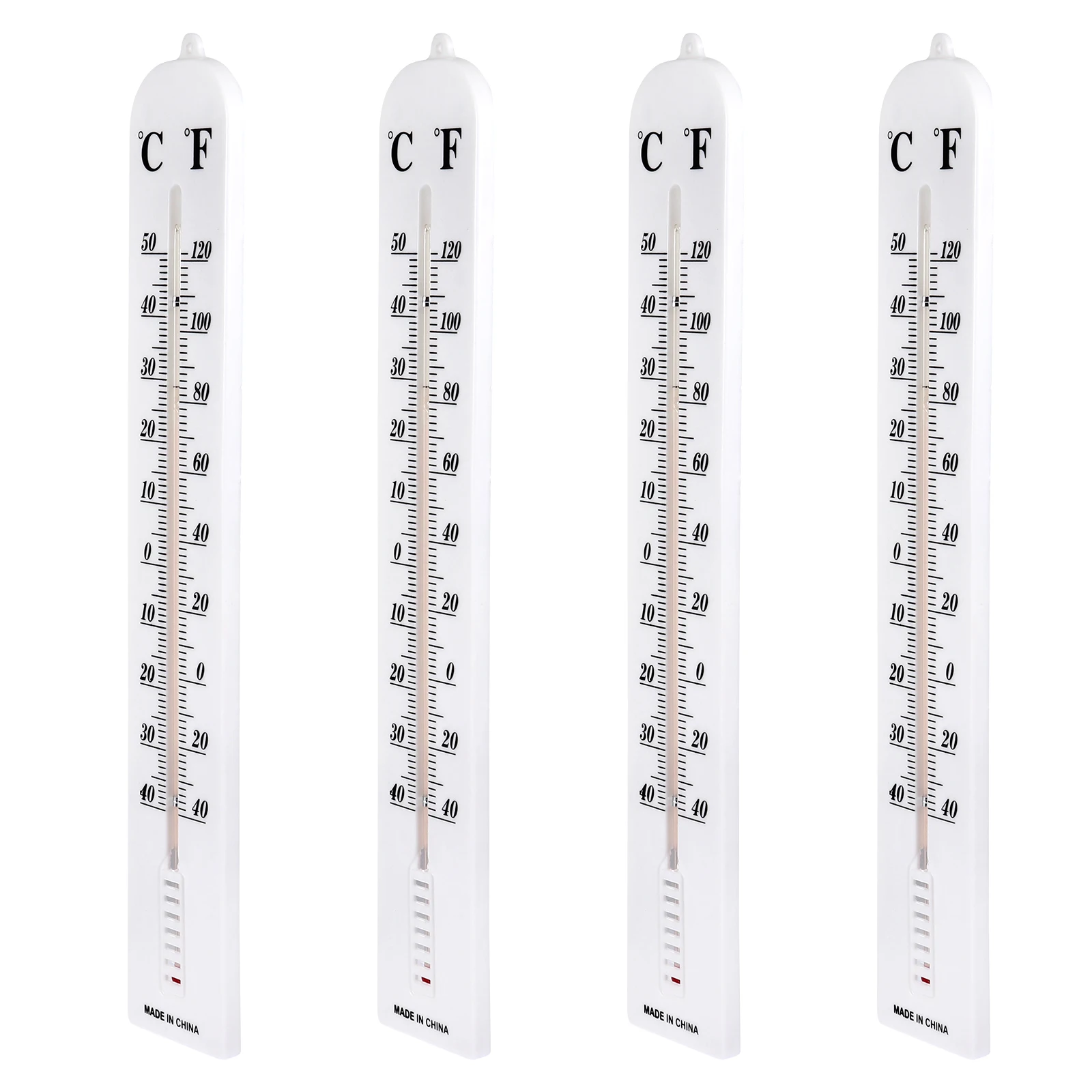 4 Pcs Teaching Thermometer Dual Scale Plastic Panel Celsius Fahrenheit Suction Demonstration Weather Project
4 Pcs Teaching Thermometer Dual Scale Plastic Panel Celsius Fahrenheit Suction Demonstration Weather Project
