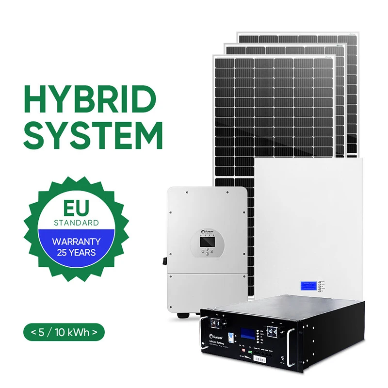 Hybrid Solar System 5KW 6KW 8KW 10KW Complete Kit Off Grid Single Phase 230V Home Energy Storage LiFePO4 Battery Mono Solar Pane
Hybrid Solar System 5KW 6KW 8KW 10KW Complete Kit Off Grid Single Phase 230V Home Energy Storage LiFePO4 Battery Mono Solar Pane