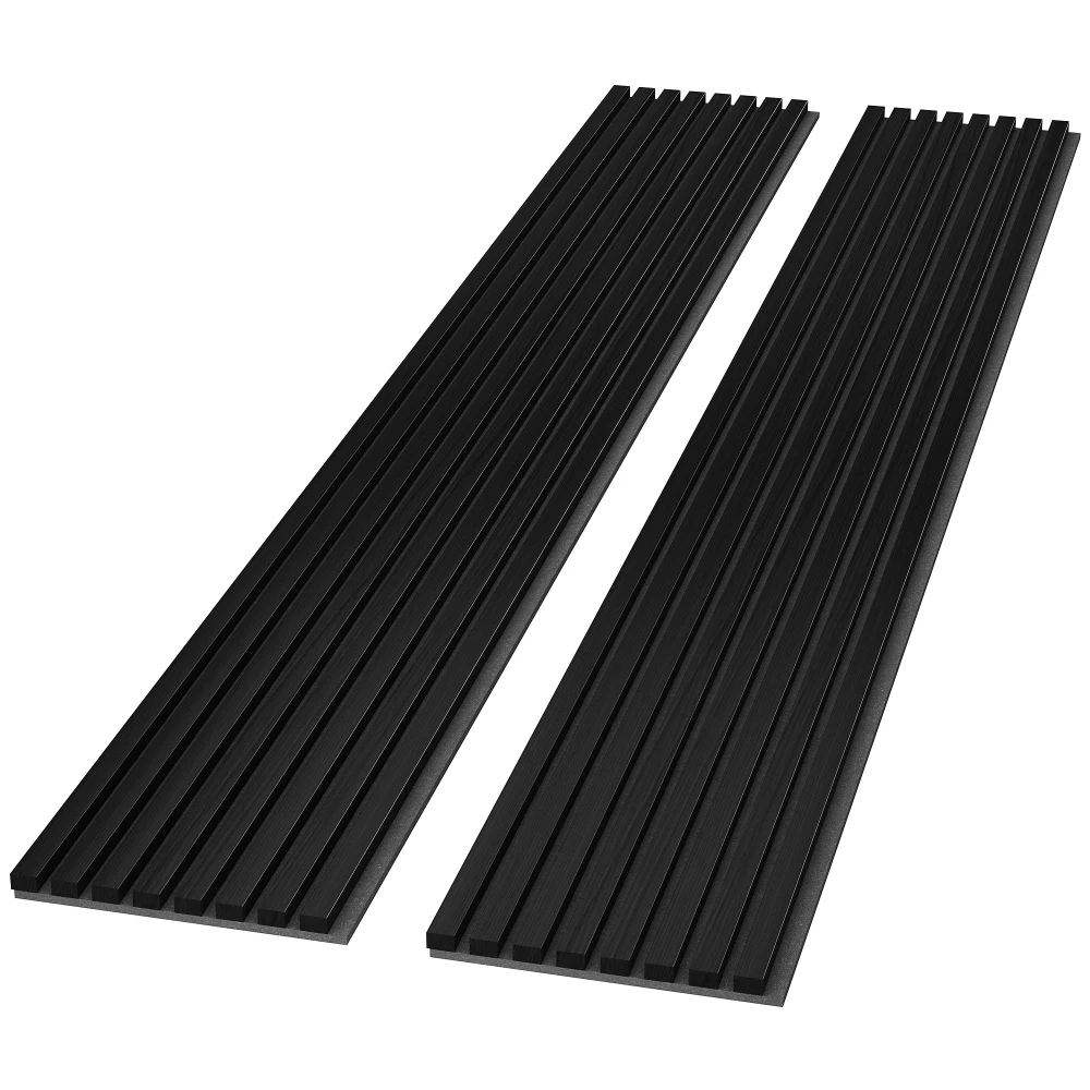 2 Pack Acoustic Solid Wood Wall Panels, 94.49" x 12.6" Soundproof Wall Panels, Wood Slat Wall Panels for Wall Decor
2 Pack Acoustic Solid Wood Wall Panels, 94.49" x 12.6" Soundproof Wall Panels, Wood Slat Wall Panels for Wall Decor