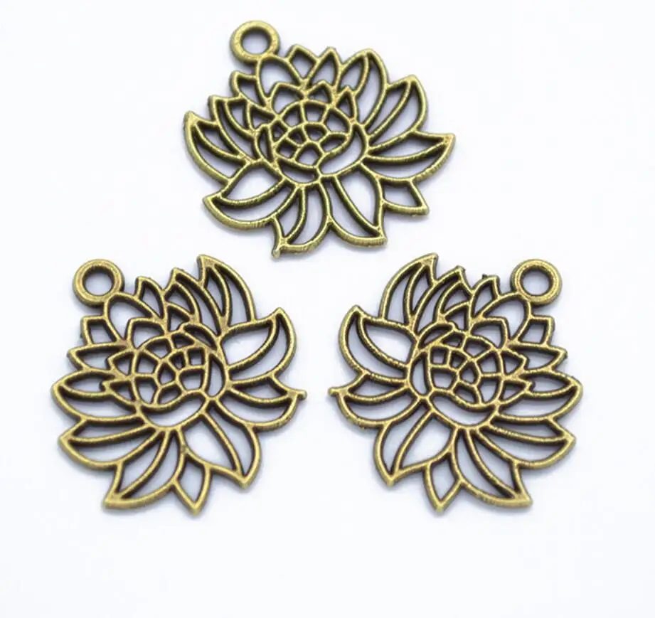16PCS 22*22mm Metal Alloy Two Color Hollow Lotus Charms Plant Pendants for Jewelry Making DIY Handmade Craft F0938
16PCS 22*22mm Metal Alloy Two Color Hollow Lotus Charms Plant Pendants for Jewelry Making DIY Handmade Craft F0938