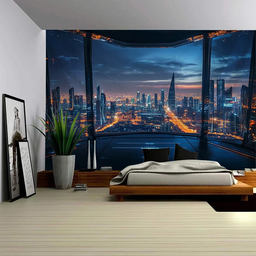 Window City Night Scene Home Background Wall Decoration Tapestry Window City Neon Night Scene Decoration Tapestry
Window City Night Scene Home Background Wall Decoration Tapestry Window City Neon Night Scene Decoration Tapestry