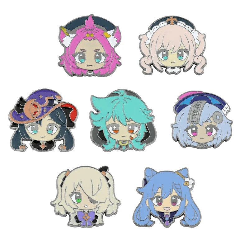 1 Set Cartoon Genshin Impact Mona Ganyu Metal Enamel Brooch Creative Fans Commemorative Badge Pin Jewelry Gift Accessories
1 Set Cartoon Genshin Impact Mona Ganyu Metal Enamel Brooch Creative Fans Commemorative Badge Pin Jewelry Gift Accessories