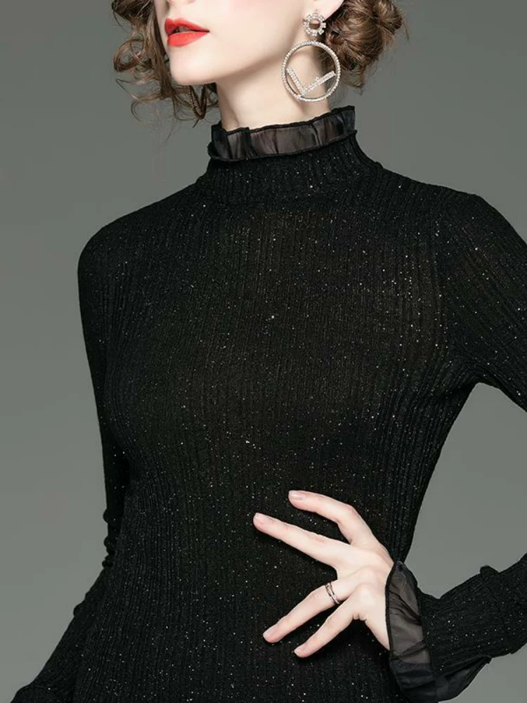 Женская кружевная шифоновая блузка с длинными рукавами и воротником-стойкой, на флисовой подкладке, теплая, для базового слоя, осень-зима, новинка
Женская кружевная шифоновая блузка с длинными рукавами и воротником-стойкой, на флисовой подкладке, теплая, для базового слоя, осень-зима, новинка