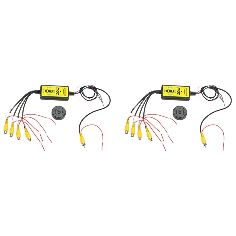 2X 4To1 Panoramic 360 Camera Video Reversing Switch Box Car Blind Spot Camera Video Switch Box Wireless Remote Control
2X 4To1 Panoramic 360 Camera Video Reversing Switch Box Car Blind Spot Camera Video Switch Box Wireless Remote Control
