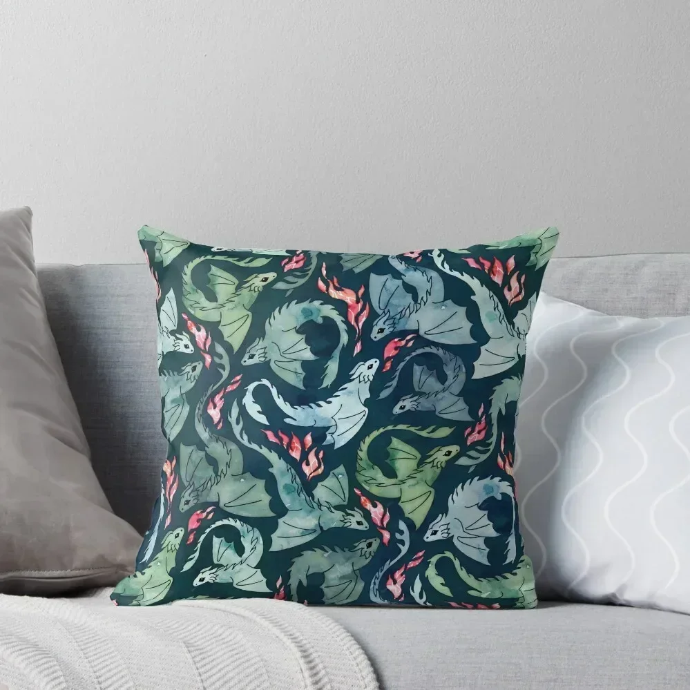 Dragon fire dark blue & green Throw Pillow Decorative pillowcase sleeping pillows pillow
Dragon fire dark blue & green Throw Pillow Decorative pillowcase sleeping pillows pillow
