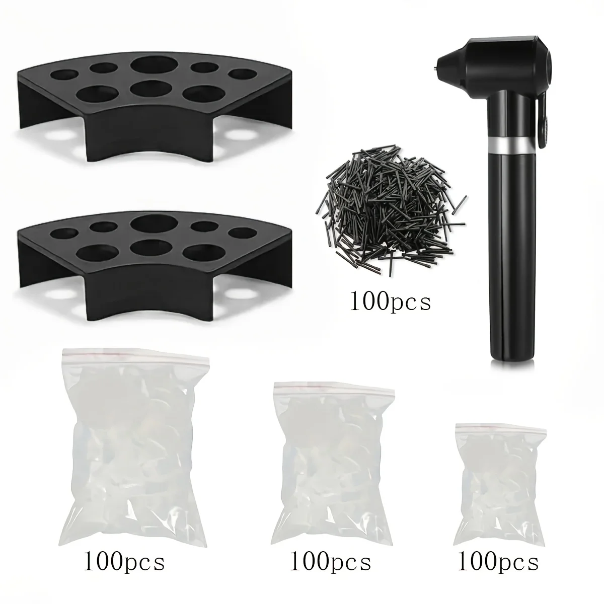 Набор для татуировки, 403 шт., 2 подстаканника с черными чернилами, один миксер, в комплект входят 300 одноразовых чашек и палочки для смешивания для перманентного макияжа с татуировкой
Набор для татуировки, 403 шт., 2 подстаканника с черными чернилами, один миксер, в комплект входят 300 одноразовых чашек и палочки для смешивания для перманентного макияжа с татуировкой