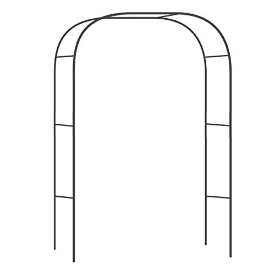 Extra Wide Garden Arch R07725 for outdoor use steel black classic design 18.5 L x 60 W x 90.5 H
Extra Wide Garden Arch R07725 for outdoor use steel black classic design 18.5 L x 60 W x 90.5 H