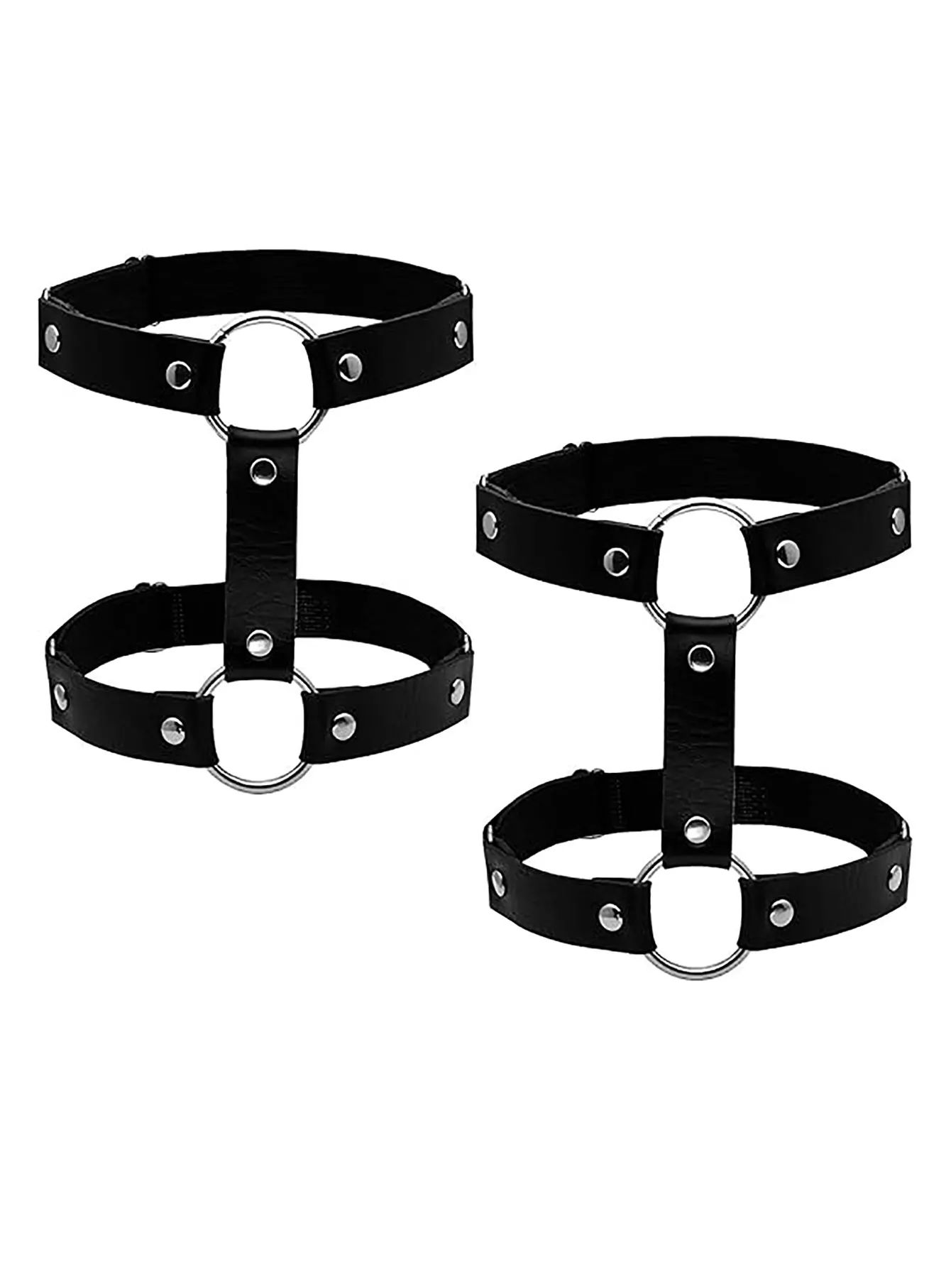 2psc Set Sexy Leg Garter Wraps for Raves Goth Leg Chain Adjustable Elastice 2 Rows Punk Harness Jewelry Gothic Accessories
2psc Set Sexy Leg Garter Wraps for Raves Goth Leg Chain Adjustable Elastice 2 Rows Punk Harness Jewelry Gothic Accessories