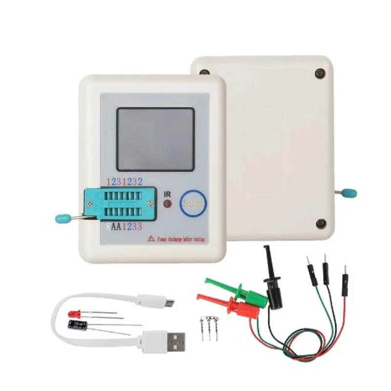 Full Color Graphic Transistor Tester Detection Module TC1 Multifunctional Electronic Component Analyze
Full Color Graphic Transistor Tester Detection Module TC1 Multifunctional Electronic Component Analyze