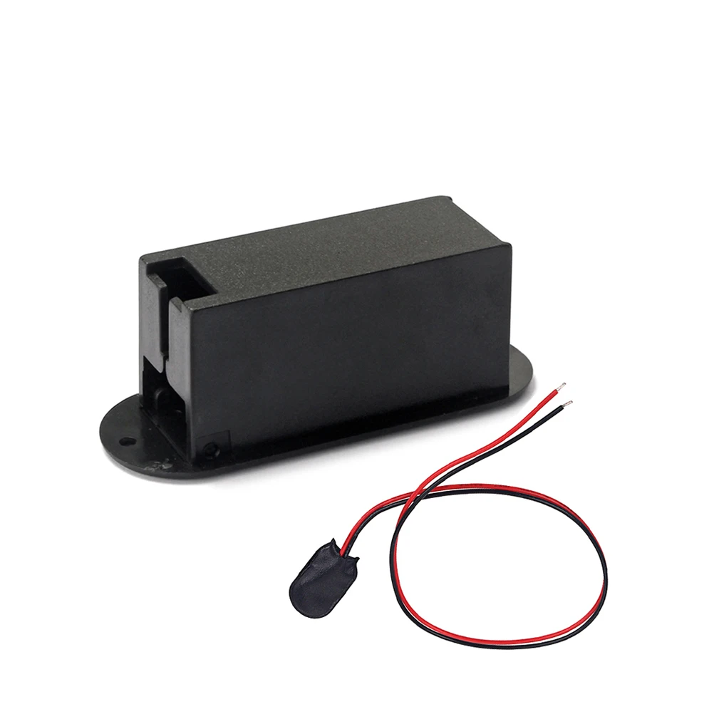 9V Case Holder for Guitar Bass Active Pickups Accessories Long Cable Durable Plastic Professional Design Easy Use
9V Case Holder for Guitar Bass Active Pickups Accessories Long Cable Durable Plastic Professional Design Easy Use