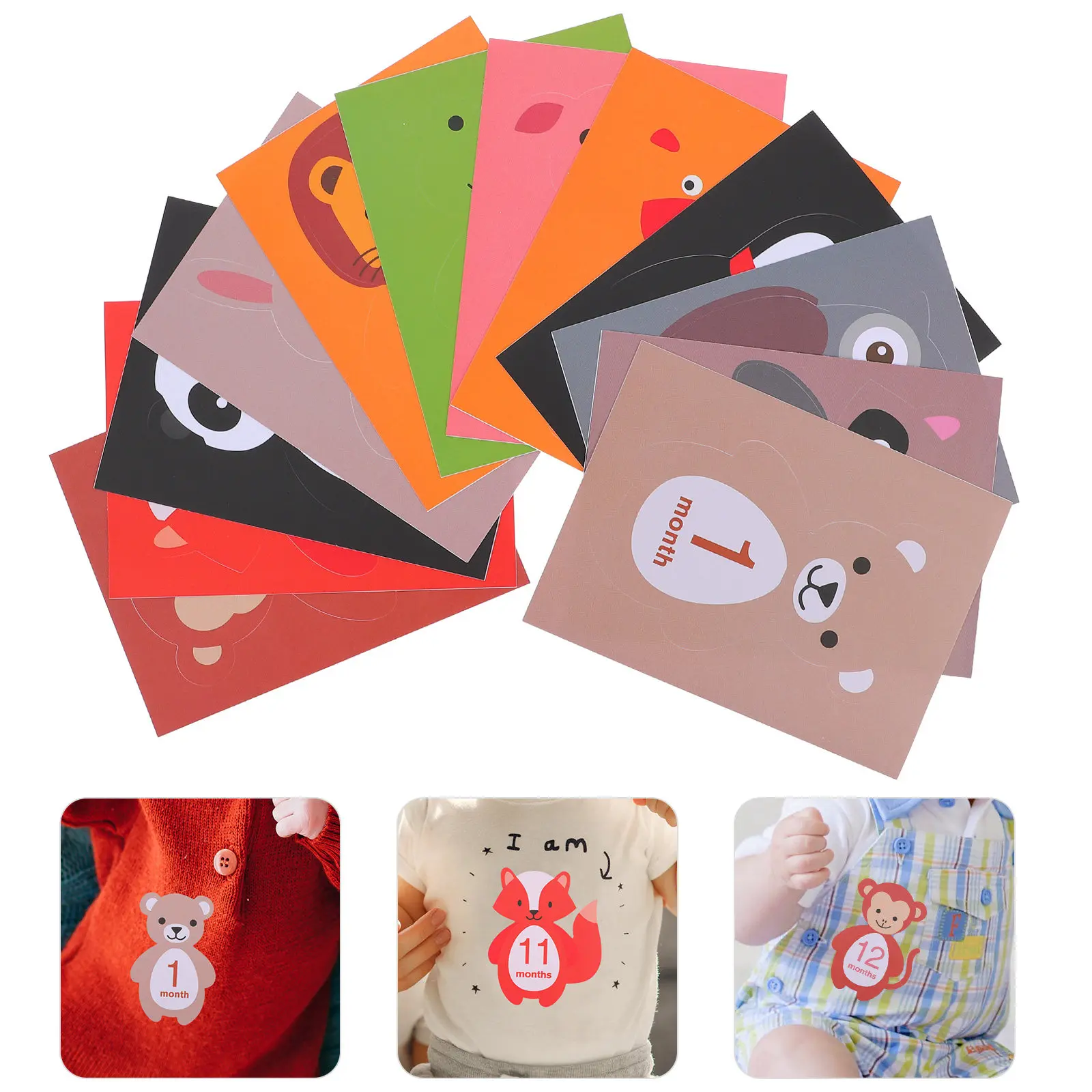 24pcs Decals Baby Month Stickers Photo Props Safe Materials No Odor Friendly Kids Infant Newborn Blanket
24pcs Decals Baby Month Stickers Photo Props Safe Materials No Odor Friendly Kids Infant Newborn Blanket