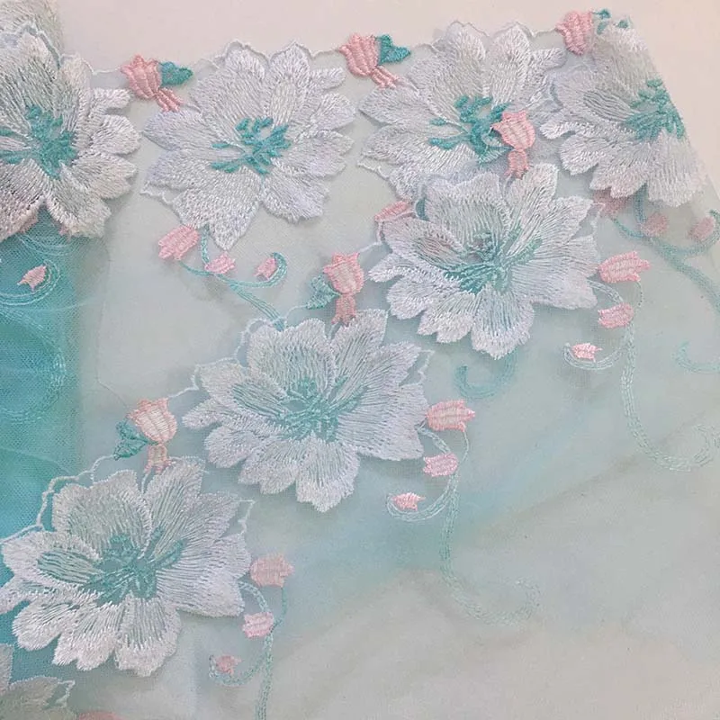 13Y/lot Floral Embroidery Lace Trim Lingerie Sewing Craft DIY Apparel Fabric Wedding Garment Underwear Accessory
13Y/lot Floral Embroidery Lace Trim Lingerie Sewing Craft DIY Apparel Fabric Wedding Garment Underwear Accessory