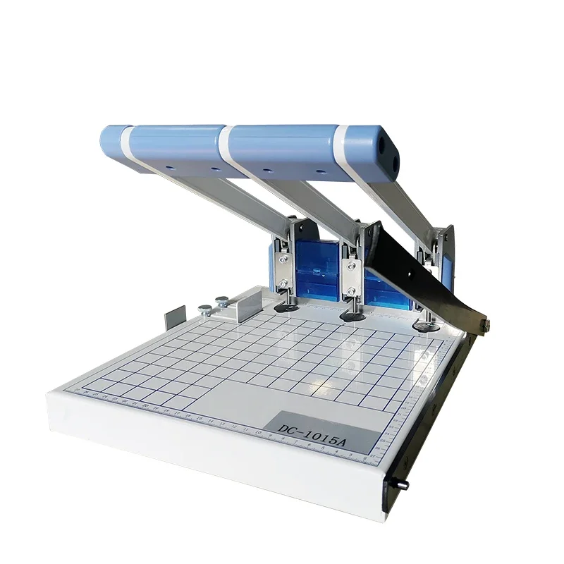 DC-1015A Manual three-hole personnel file file can be trimmed and punched binding machine
DC-1015A Manual three-hole personnel file file can be trimmed and punched binding machine